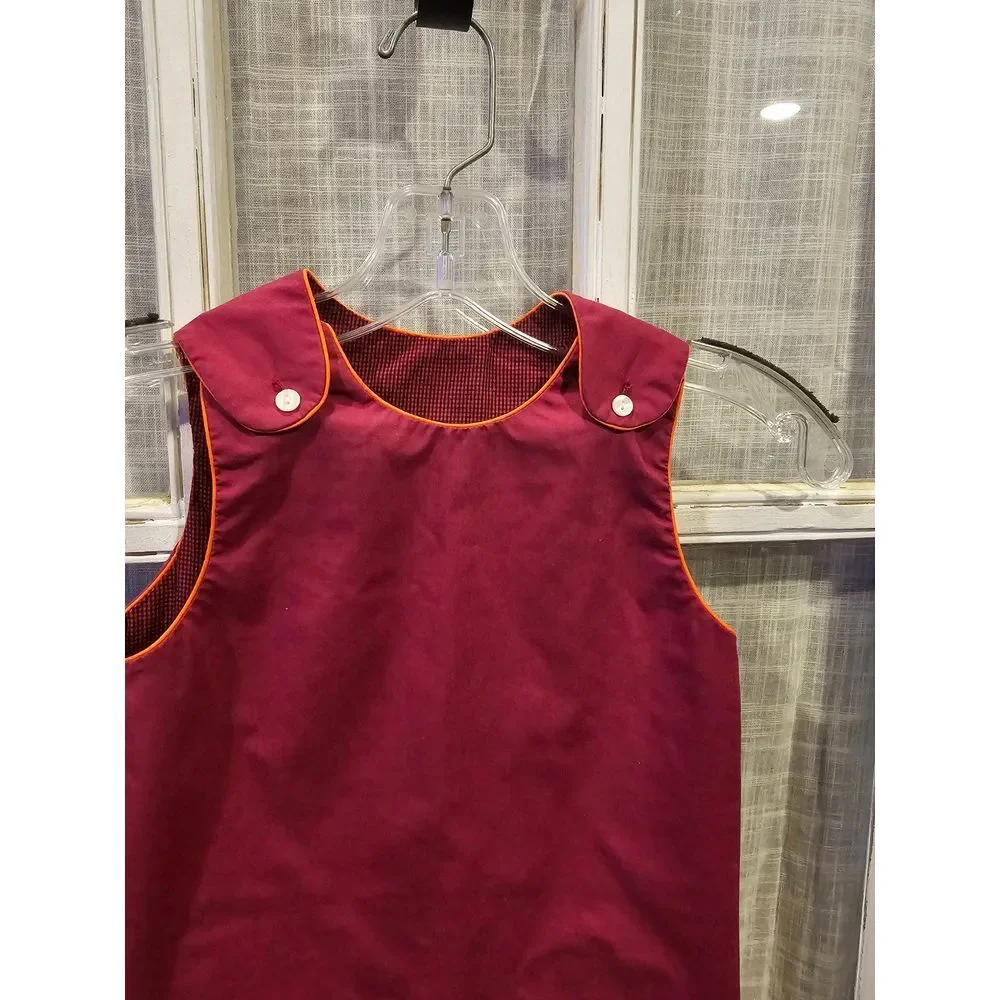 Rosalina Reversible‎ Pumpkin Fall Sleevless Dress Girls size 4T